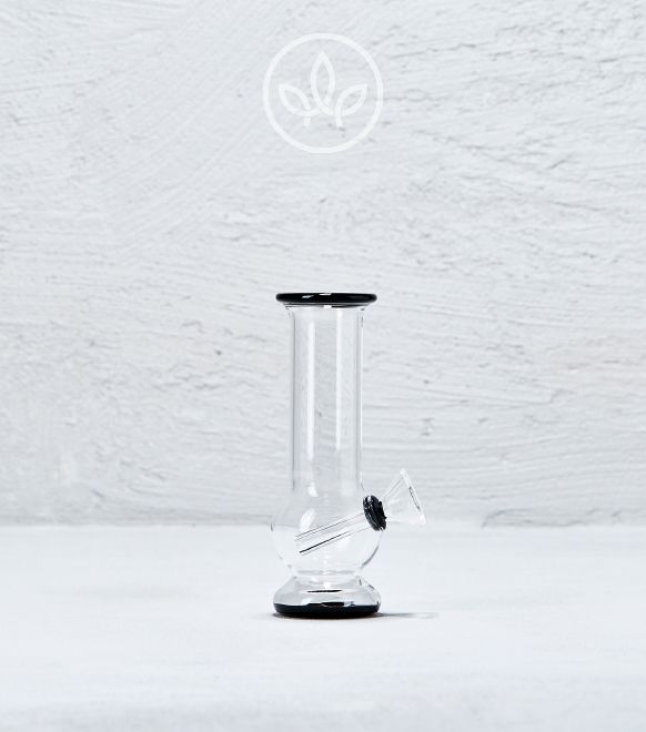 Skleněný mini bong 12 cm