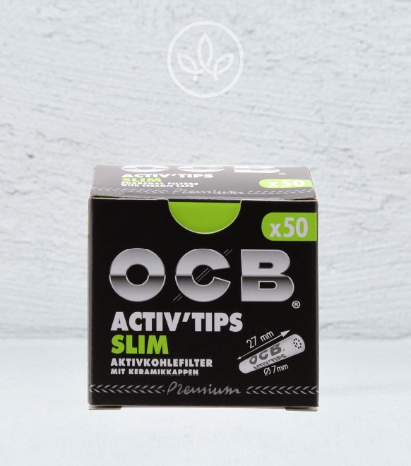 Filtr  s aktivním uhlím 7 mm OCB Slim