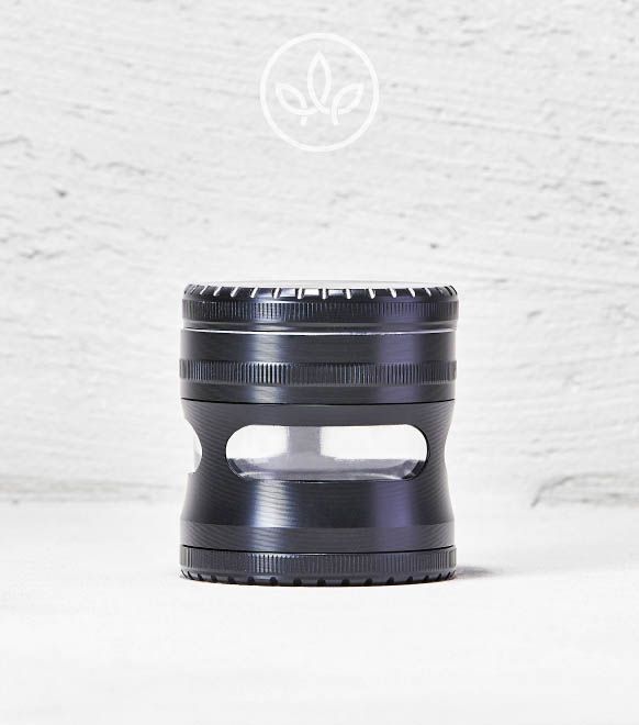 Kovová drtička s okénkem 63 mm
