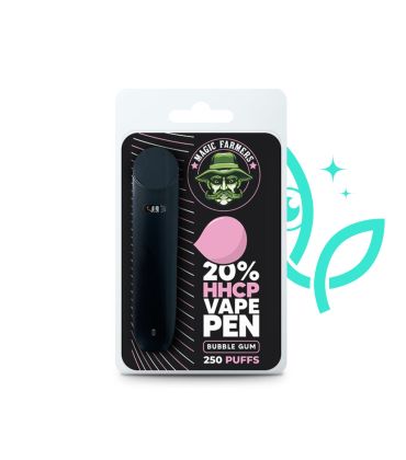 HHCP 20% BUBBLE GUM DISPOSABLE VAPE