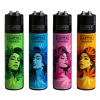 Originální zapalovač Clipper z edice Mary Janes. Ikonický kulatý tvar, odolné tělo a stylová grafika.