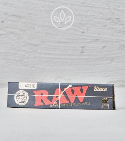 
Klasické tenké dlouhé papírky RAW King Size - balení 32 ks, nebělené, pomalé hoření  

