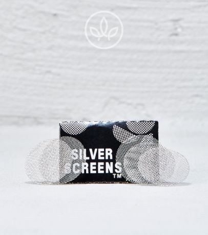 Náhradní sítka Silver Screens pro vodní dýmky a bylinné směsi
